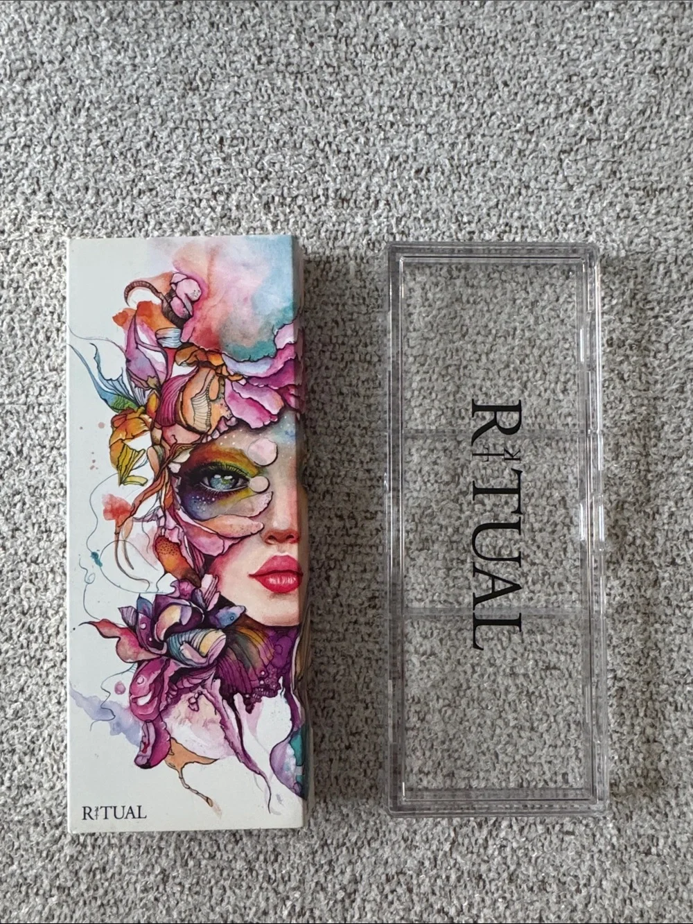 Ritual Clear 3-Slot Makeup Palette